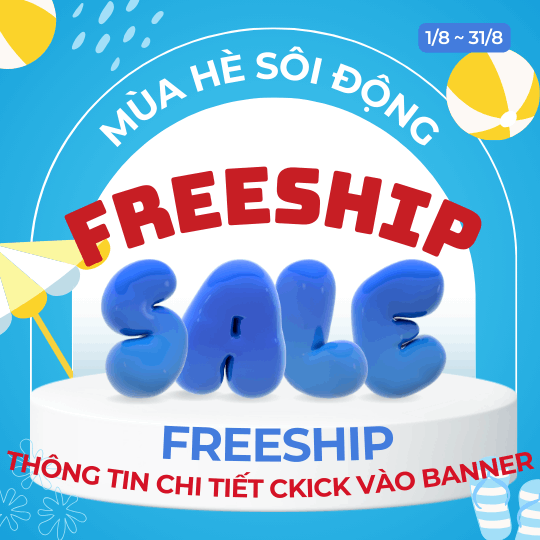 Chương trình FREESHIP tháng 08 và 09/2024